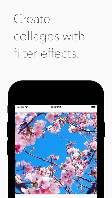 Emulate iPhone app Filter Collage Maker using MyAndroid