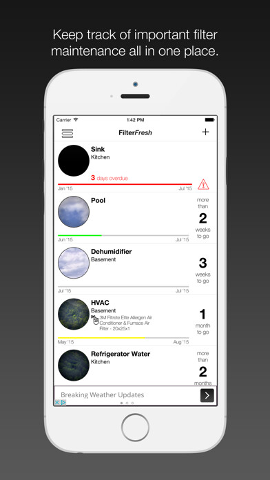 Emulate iPhone app FilterFresh using MyAndroid Emulate iPhone app FilterFresh using MyAndroid