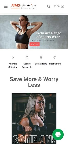 Run android online APK Fims Fashion - Lingerie Store from MyAndroid or emulate Fims Fashion - Lingerie Store using MyAndroid