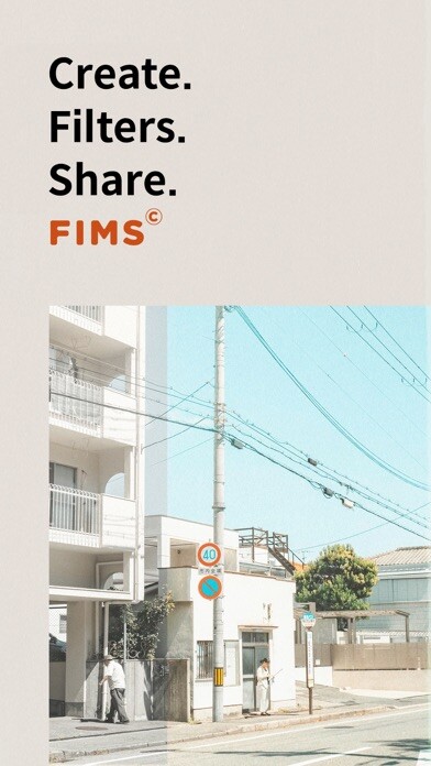 Emulate iPhone app FIMS: Filter & Share using MyAndroid