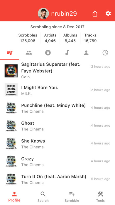 Emulate iPhone app Finale for Last.fm using MyAndroid Emulate iPhone app Finale for Last.fm using MyAndroid