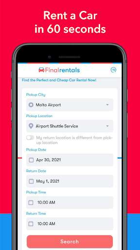 Run android online APK Finalrentals Rent a Car in Malta from MyAndroid or emulate Finalrentals Rent a Car in Malta using MyAndroid