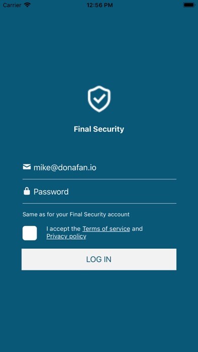 Emulate iPhone app Final Security Vault using MyAndroid Emulate iPhone app Final Security Vault using MyAndroid