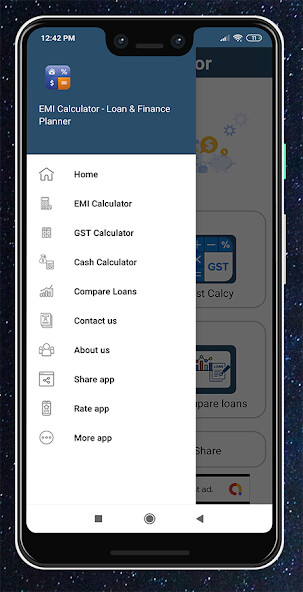 Run android online APK Finance Calculator -GST  More from MyAndroid or emulate Finance Calculator -GST  More using MyAndroid