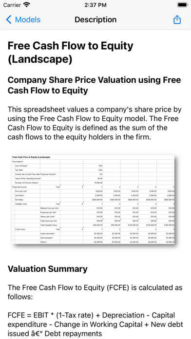 Emulate iPhone app Finance Spreadsheet Models using MyAndroid Emulate iPhone app Finance Spreadsheet Models using MyAndroid