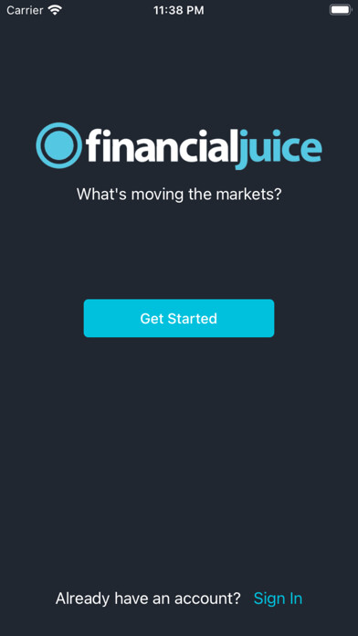 Emulate iPhone app Financial Juice using MyAndroid Emulate iPhone app Financial Juice using MyAndroid