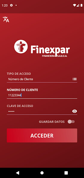 Run android online APK Financiera Finexpar from MyAndroid or emulate Financiera Finexpar using MyAndroid