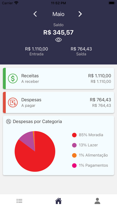 Emulate iPhone app FinApp - Finanças Pessoais using MyAndroid Emulate iPhone app FinApp - Finanças Pessoais using MyAndroid
