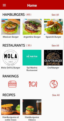 Run android online APK Find a Burger from MyAndroid or emulate Find a Burger using MyAndroid