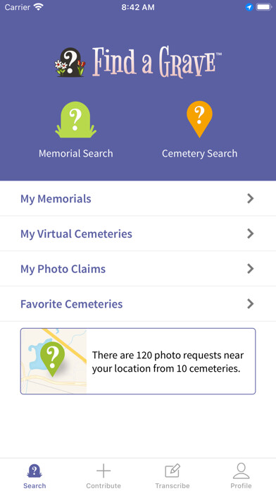Emulate iPhone app Find a Grave using MyAndroid Emulate iPhone app Find a Grave using MyAndroid