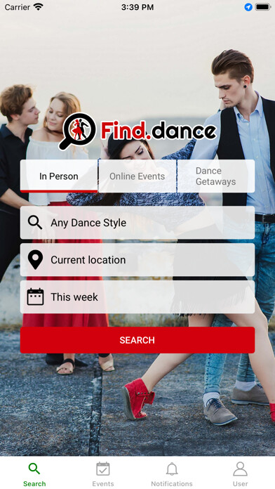 Emulate iPhone app Find.Dance using MyAndroid Emulate iPhone app Find.Dance using MyAndroid
