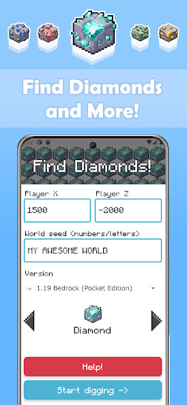 Run android online APK Find Diamonds for Mine craft from MyAndroid or emulate Find Diamonds for Mine craft using MyAndroid Run android online APK Find Diamonds for Mine craft from MyAndroid or emulate Find Diamonds for Mine craft using MyAndroid