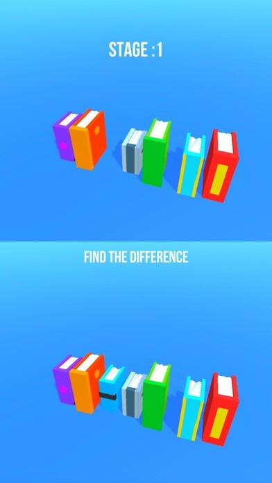 Emulate iPhone app Find Diff 3D using MyAndroid