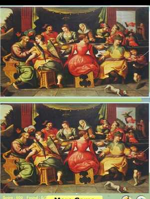 Emulate Android APK find differences game fine art