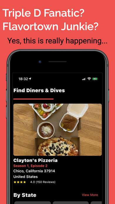Emulate iPhone app Find Diners & Dives using MyAndroid Emulate iPhone app Find Diners & Dives using MyAndroid