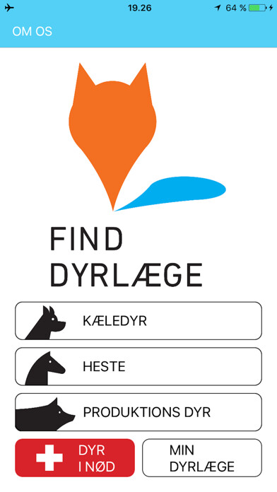 Emulate iPhone app Find dyrlæge using MyAndroid Emulate iPhone app Find dyrlæge using MyAndroid