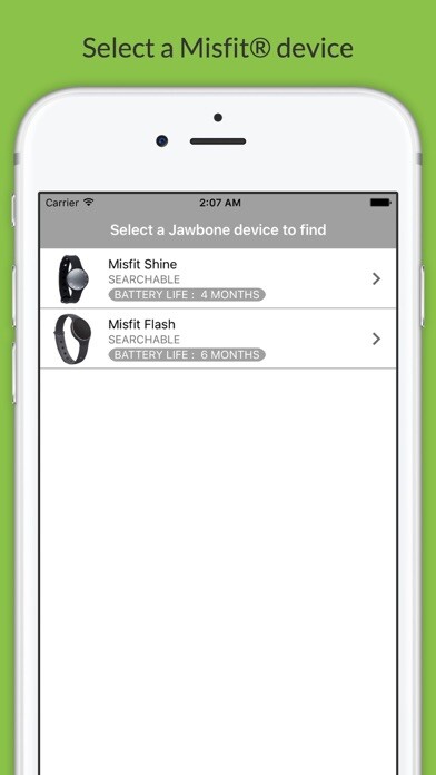 Emulate iPhone app Finder for Misfit Lite - find your Shine and Flash device using MyAndroid Emulate iPhone app Finder for Misfit Lite - find your Shine and Flash device using MyAndroid