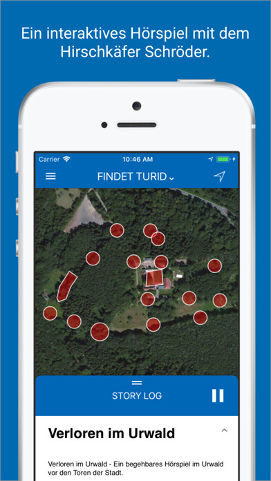 Emulate iPhone app Findet Turid using MyAndroid Emulate iPhone app Findet Turid using MyAndroid