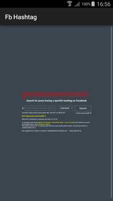 Emulate Android APK Find Fb posts from HashTag Emulate Android APK Find Fb posts from HashTag