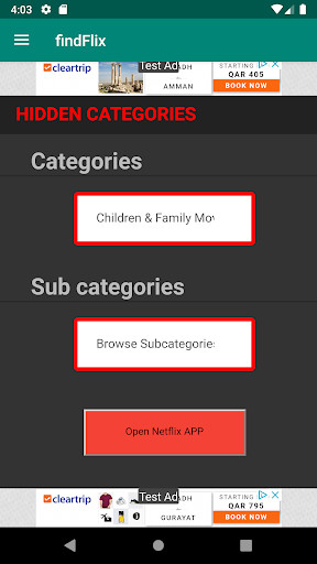 Run android online APK FindFlix. Secret Category Finder for Netflix from MyAndroid or emulate FindFlix. Secret Category Finder for Netflix using MyAndroid