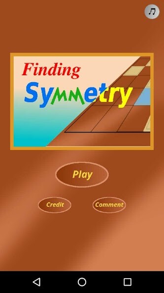 Run android online APK Finding Symmetry from MyAndroid or emulate Finding Symmetry using MyAndroid