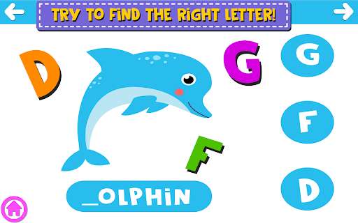 Run android online APK Finding The Missing Letter from MyAndroid or emulate Finding The Missing Letter using MyAndroid