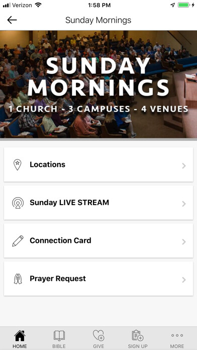 Emulate iPhone app Find Liberty using MyAndroid