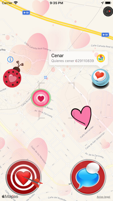 Emulate iPhone app Find? Love, Friendship, Fun using MyAndroid