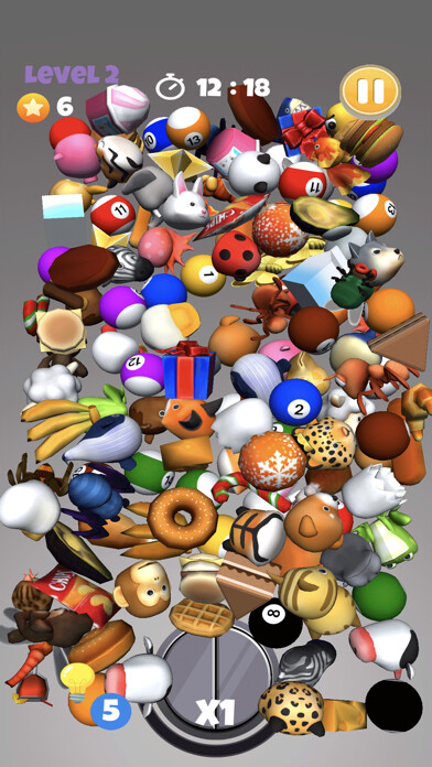 Emulate iPhone app Find Me - Match 3D 2021 using MyAndroid