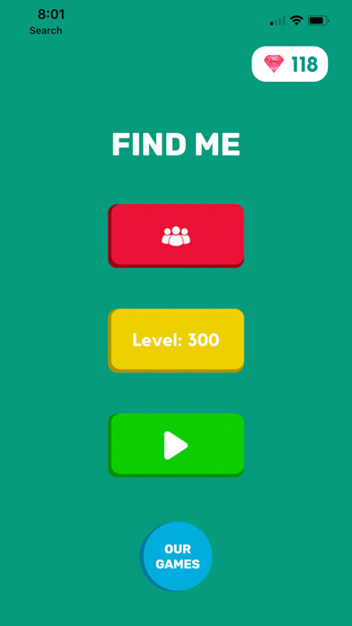 Emulate iPhone app Find Me. - Puzzle Game using MyAndroid Emulate iPhone app Find Me. - Puzzle Game using MyAndroid