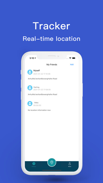 Emulate iPhone app Find my Family,Friends,Phone using MyAndroid