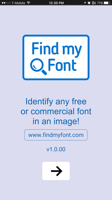 Emulate iPhone app Find my Font using MyAndroid Emulate iPhone app Find my Font using MyAndroid
