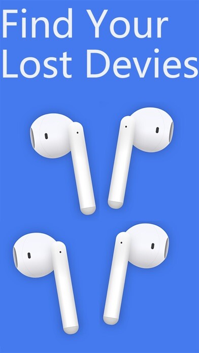 Emulate iPhone app Find My Headphones Phone Scan using MyAndroid