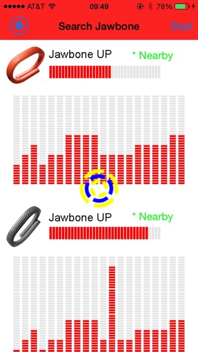 Emulate iPhone app Find My Jawbone UP using MyAndroid Emulate iPhone app Find My Jawbone UP using MyAndroid