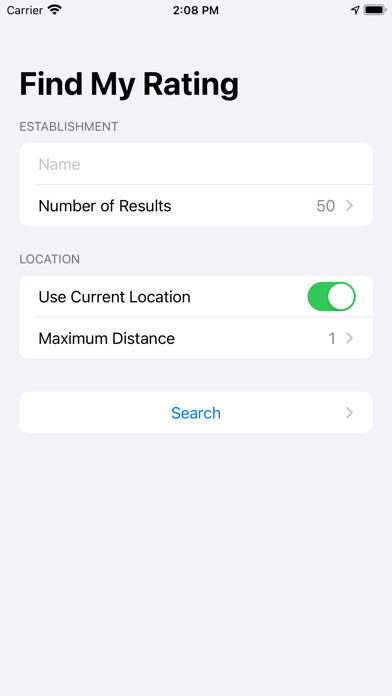 Emulate iPhone app Find My Rating using MyAndroid Emulate iPhone app Find My Rating using MyAndroid