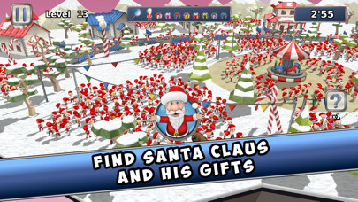 Emulate iPhone app Find Santa Claus using MyAndroid