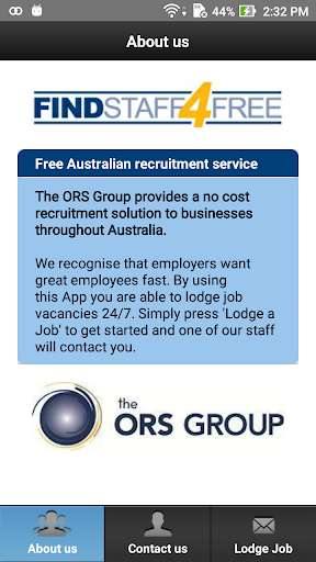 Run android online APK Findstaff4free from MyAndroid or emulate Findstaff4free using MyAndroid