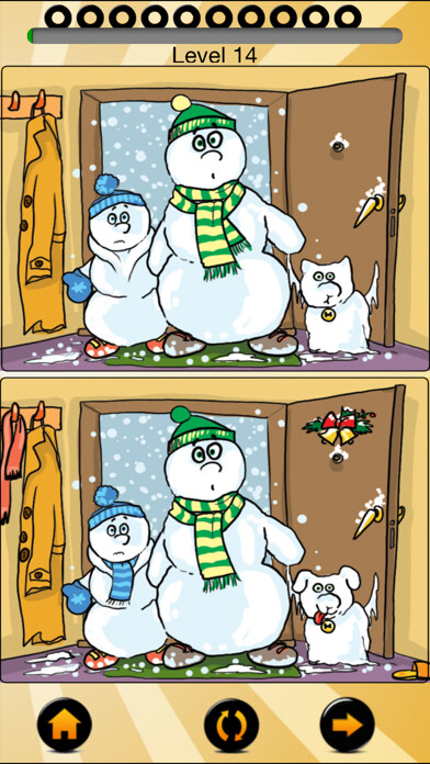 Emulate iPhone app Find the 10 differences winter using MyAndroid Emulate iPhone app Find the 10 differences winter using MyAndroid