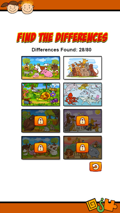 Emulate iPhone app Find the Differences for Kids and Toddlers using MyAndroid Emulate iPhone app Find the Differences for Kids and Toddlers using MyAndroid