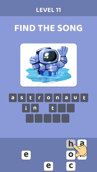 Emulate iPhone app Find The Song using MyAndroid