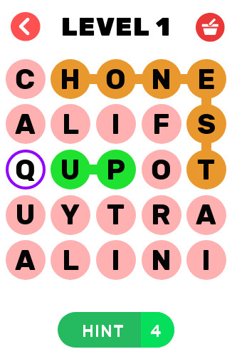 Run android online APK Find The Words - Quiz from MyAndroid or emulate Find The Words - Quiz using MyAndroid