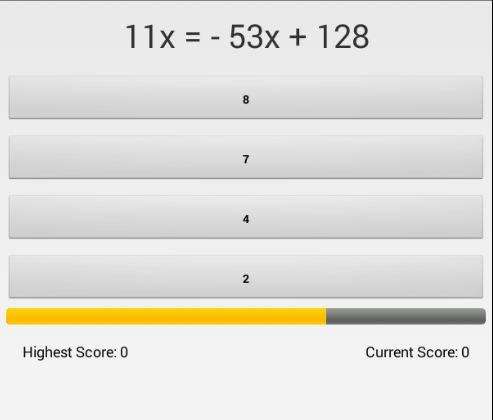 Emulate Android APK Find X - Math Quiz Generator Emulate Android APK Find X - Math Quiz Generator