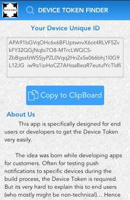 Emulate Android APK Find your Device Token Emulate Android APK Find your Device Token