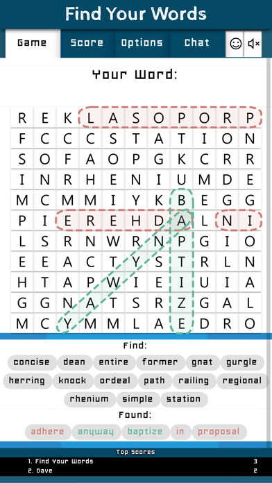 Emulate Android APK Find Your Words