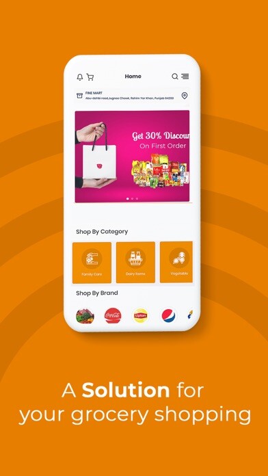 Emulate iPhone app Fine Mart Grocery using MyAndroid Emulate iPhone app Fine Mart Grocery using MyAndroid