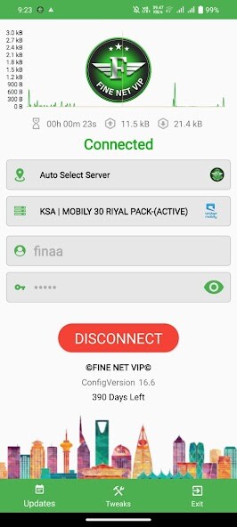 Emulate FINE NET VIP from MyAndroid or run FINE NET VIP using MyAndroid