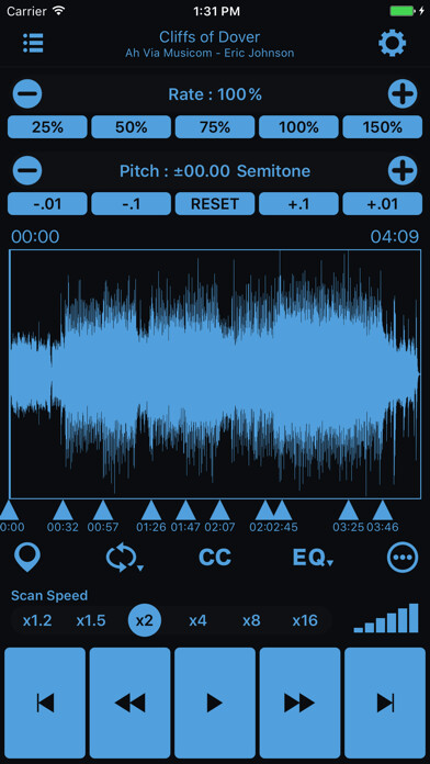 Emulate iPhone app Finetunes Music Player using MyAndroid