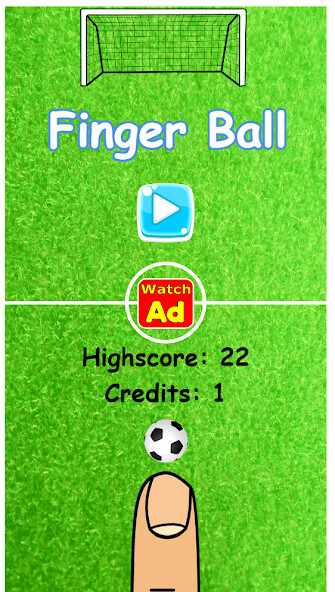 Run android online APK Finger Ball Kick-touch soccer from MyAndroid or emulate Finger Ball Kick-touch soccer using MyAndroid