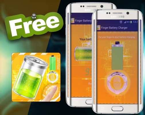 Emulate Android APK Finger Battery Charger