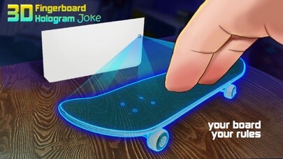 Emulate iPhone app Fingerboard 3D Hologram Joke using MyAndroid Emulate iPhone app Fingerboard 3D Hologram Joke using MyAndroid